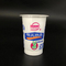 Φιλικό λογότυπο συνήθειας Eco που τυπώνεται γύρω από το πλαστικό παγωμένο φλυτζάνι φλυτζάνι γιαουρτιού γιαουρτιού βαθμού τροφίμων δοχείων γιαουρτιού 150ml με τα καπάκια